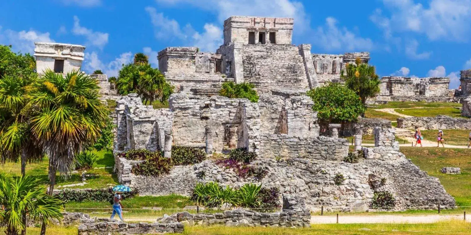 Tulum ruins shown as destination context